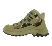 Botas de senderismo GARSPORT para hombre con suela Vibram Barwa, calzado de trekking, impermeables, para invierno, botas de exterior, piel auténtica, GDT1060021-2532, marrón/camuflaje