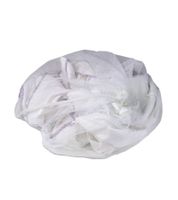 2-Pack Bambino Laundry Bags for Washing Used Diapers, White