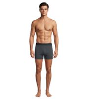 Pack de 2 calzoncillos bóxer premium para hombre de U.S. POLO ASSN., ropa interior sostenible, 180 g/m², 134 68262 53696 en azul rey/azul marino, verde oscuro/rojo vino, naranja/gris jaspeado o gris oscuro/negro.