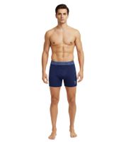 Pack de 2 calzoncillos bóxer premium para hombre de U.S. POLO ASSN., ropa interior sostenible, 180 g/m², 134 68262 53696 en azul rey/azul marino, verde oscuro/rojo vino, naranja/gris jaspeado o gris oscuro/negro.