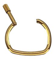 Modern Calvin Klein women's stainless steel bracelet in lobster clasp style, arm jewelry, wrist jewelry KJJHJD10010 Gold