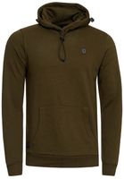 Men's sporty hoodie with a cool hood, 19140, available in black, khaki, gray, blue, and white.