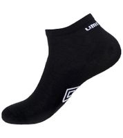 5 Pairs of Umbro Men's and Women's Sport Socks, Sneaker Socks, Oeko-Tex Standard 100, Black