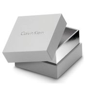 Anello da donna Pompous Calvin Klein con pietra ovale, anello in acciaio inossidabile, anello da dito KJ3QLR0201 Argento/Blu