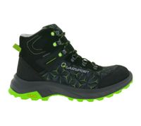 Botas de senderismo impermeables GARSPORT Sparrow para hombre con suela Vibram, calzado de invierno, botas de trekking, botas de exterior 000MGDT1090002-2119 Negro/Verde