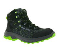 Botas de senderismo impermeables GARSPORT Sparrow para hombre con suela Vibram, calzado de invierno, botas de trekking, botas de exterior 000MGDT1090002-2119 Negro/Verde