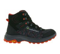 Botas de senderismo impermeables GARSPORT Sparrow para hombre con suela Vibram, para invierno, trekking y exteriores, 000MGDT1090002-2127, color negro y rojo