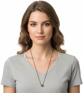 Calvin Klein Rocking Damen Halskette mit Swarovski-Steinen Mode-Schmuck KJ9CJN140100 Dunkelgrau