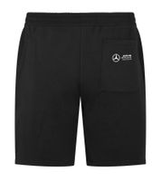 auffällige Mercedes-Benz AMG Petronas F1 Herren Sweat-Shorts kurze Hose Lewis Hamilton Bermuda 701227124 001 Schwarz