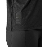 perforiertes Mercedes-Benz AMG Petronas F1 Driver Tee Damen T-Shirt mit Team- und Sponsoren-Logos Motorsport-Shirt 701227951 002 Schwarz