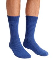 3 Paar SCOTCH & SODA Herren Crew-Socken Amsterdam Cotton Blend Alltags-Strümpfe Einheitsgröße / 41-46 Business-Socken SS601099-037 Grau/Navy, Blau Meliert, Blau gestreift