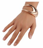 Eleganter Calvin Klein Shade Damen-Armreif aus Edelstahl Arm- & Handgelenk-Schmuck Größe XS KJ3YPD1001 Rose-Gold