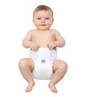 5er Pack Bambino Mio Baby Klein-Kinder Windelhülle wiederverwendbare Überhose Sparpack Weiß