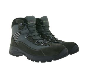 bequeme GARSPORT Kamikaze Mid Herren Wander-Schuhe mit herausnehmbarem Fußbett Winter-Schuhe Trekking-Schuhe Outdoor-Stiefel mit Echtleder GDT1030009-0008 Anthrazit