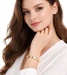 Elegant Calvin Klein Snake Women's Bracelet, Polished Stainless Steel Bangle, Size XS, KJ5DJD1001, Gold