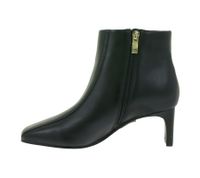 Elegante Clarks Damen Seren 55 Top Echt-Leder Absatz-Stiefelette – Klassischer Ankle-Boot 26166942 Schwarz 