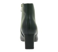 Elegante Clarks Damen Seren 55 Top Echt-Leder Absatz-Stiefelette – Klassischer Ankle-Boot 26166942 Schwarz 