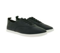 Fashionable Clarks AceLite Lo Women's Genuine Leather Shoes with Removable Insole Lace-Up Shoes 26167494 Black