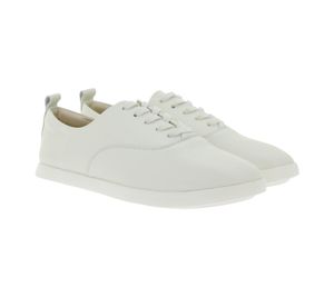 Fashionable Clarks AceLite Lo Women's Genuine Leather Lace-Up Shoes with Removable Insole 2167489 White