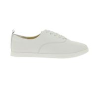 Fashionable Clarks AceLite Lo Women's Genuine Leather Lace-Up Shoes with Removable Insole 2167489 White