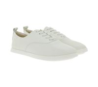 Fashionable Clarks AceLite Lo Women's Genuine Leather Lace-Up Shoes with Removable Insole 2167489 White