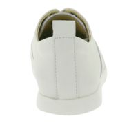Fashionable Clarks AceLite Lo Women's Genuine Leather Lace-Up Shoes with Removable Insole 2167489 White