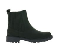 Elegant Clarks Orinoco2 Mid Genuine Leather Women's Chelsea Boots 26161664 Black