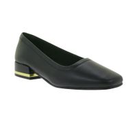 Clarks Seren 30 Women's Genuine Leather Loafers with Heel Cushion, Summer Shoes 26167389 Black
