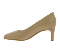 Clarks Seren 55 Soft Women's High Heels Evening Shoes Genuine Leather Pumps 26166933 Beige