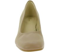 Clarks Seren 55 Soft Women's High Heels Evening Shoes Genuine Leather Pumps 26166933 Beige