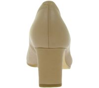 Clarks Seren 55 Soft Women's High Heels Evening Shoes Genuine Leather Pumps 26166933 Beige