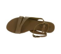 komfortable Damen Sandalen aus Echtleder Casual-Sommerschuhe 958932 Braun