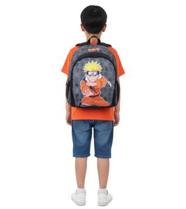 VADOBAG Naruto Design Backpack, City Backpack, kindergarten Backpack, 7L, 135-4064, Gray/Black