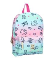 VADOBAG Kids Backpack for Girls in Hello Kitty Design, Kindergarten Backpack, 6L, 230-3108, Pink/Blue