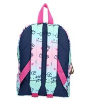 VADOBAG Kids Backpack for Girls in Hello Kitty Design, Kindergarten Backpack, 6L, 230-3108, Pink/Blue
