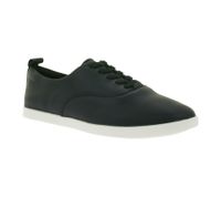 Fashionable Clarks AceLite Lo Women's Genuine Leather Shoes with Removable Insole, Slip-on or Lace-up Shoes, Black or Navy