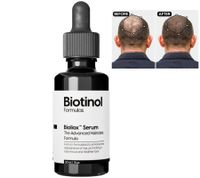 Biotinol Haarserum für dickeres kräftigeres Haar gegen Haarausfall Klinisch getestete Minoxidil-Alternative Haar-Pflege Tierversuchsfrei 30 ml Schwarz/Weiß