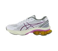 Anspornende asics Gel-Kinetic Fluent Damen Lauf-Schuhe mit GEL-Dämpfung und TRUSSTIC Stützsystem Sport-Sneaker Schnürschuhe 1203A591-100 Weiß/Silber/Lila