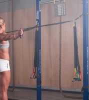 4er Pack CROSSOVER SYMMETRY Crossover Symmetry-Bänder Schulter-Trainingsbänder Fitness Schwarz