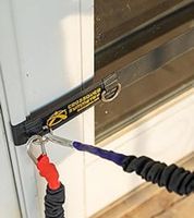 Verstellbare 2er Pack CROSSOVER SYMMETRY Befestigungsgurte mit D-Ringen Türgurte Trainings-Gurte Fitness Schwarz