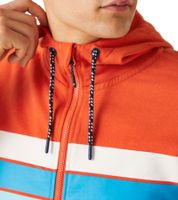 Sustainable REGATTA Shorebay Men's Hooded Sweatshirt Jacket, Cotton Jacket, RMA564-33L Orange