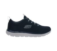 Pratiche sneakers da uomo SKECHERS Summits con memory foam, scarpe sportive basse slip-on 232186-NVY blu navy/bianco