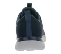 Pratiche sneakers da uomo SKECHERS Summits con memory foam, scarpe sportive basse slip-on 232186-NVY blu navy/bianco