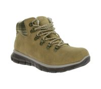 Stivaletti invernali da donna SKECHERS Synergy Plaid Mood idrorepellenti con Warm Tech Memory Foam e rivestimento Scotchgard, 167939-CSNT, marrone