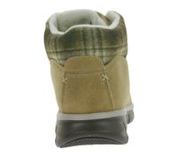 Stivaletti invernali da donna SKECHERS Synergy Plaid Mood idrorepellenti con Warm Tech Memory Foam e rivestimento Scotchgard, 167939-CSNT, marrone