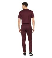 Pantalones deportivos sostenibles PUMA Manchester City para hombre con tecnología DryCELL, joggers casuales, pantalones de jogging 701235040 001 Rojo Burdeos