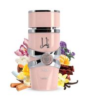 Lattafa Yara Women's Eau de Parfum, Floral-Sweet Body Perfume with Creamy Vanilla, 100ml Pink