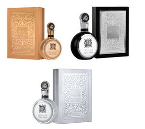 Lattafa Fakhar Unisex Eau de Parfum Fresh Body Fragrance for Women and Men 100ml in Silver, Silver/Black, or Gold