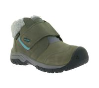 KEEN Kootenay IV Mid Kids' Winter Shoes, Waterproof Snow Boots with Eco Anti-Odor, Outdoor Shoes, Brown or Gray