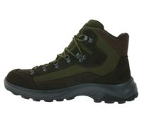 Waterproof GARSPORT Averau MID Men's Hiking Shoes with Vibram Mountain Wave Sole Trekking Shoes Outdoor Boots Genuine Leather GDT1030024 Black/Green or Brown